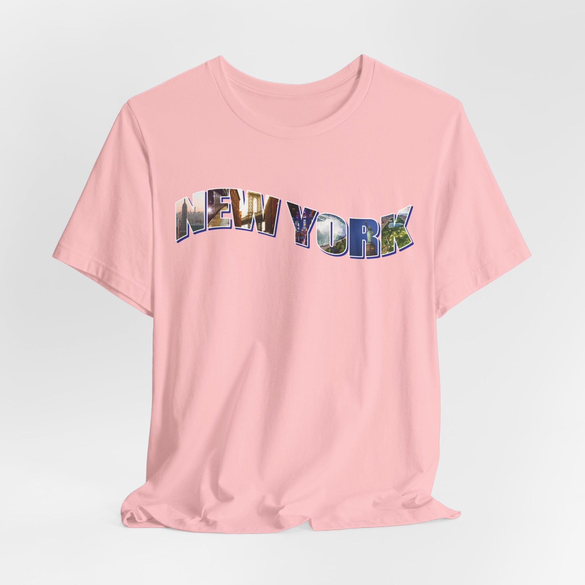 New York State Collage Unisex Jersey Short Sleeve Tee