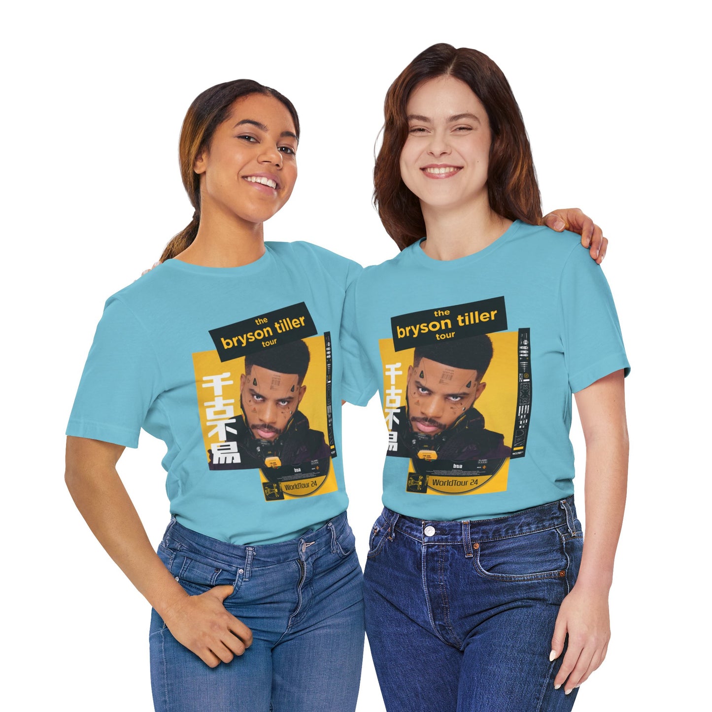 Bryson Tiller 2024 Tour (Double Sided With Dates) Unisex Shirt