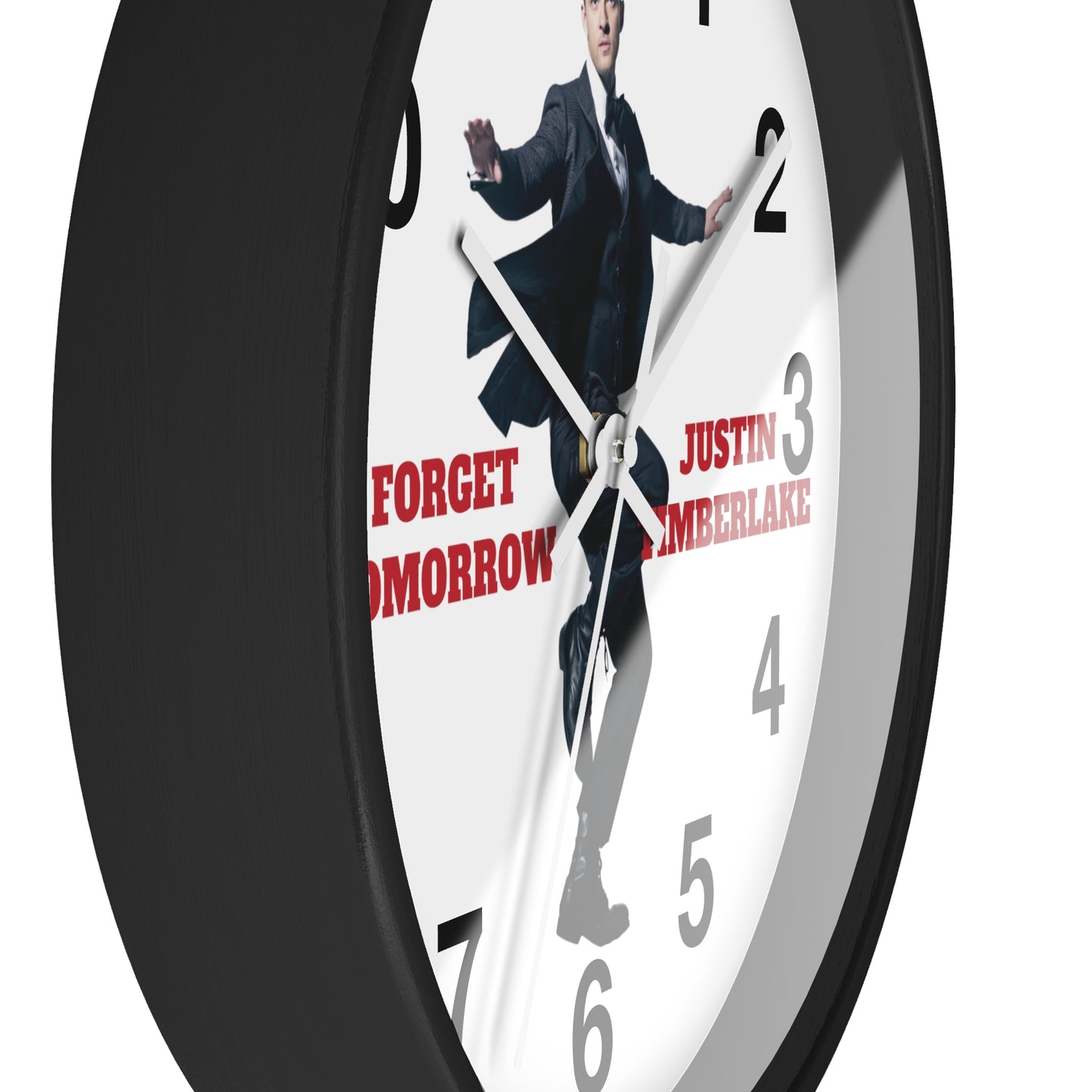 Justin Timberlake Forget Tomorrow 2024 Wall Clock