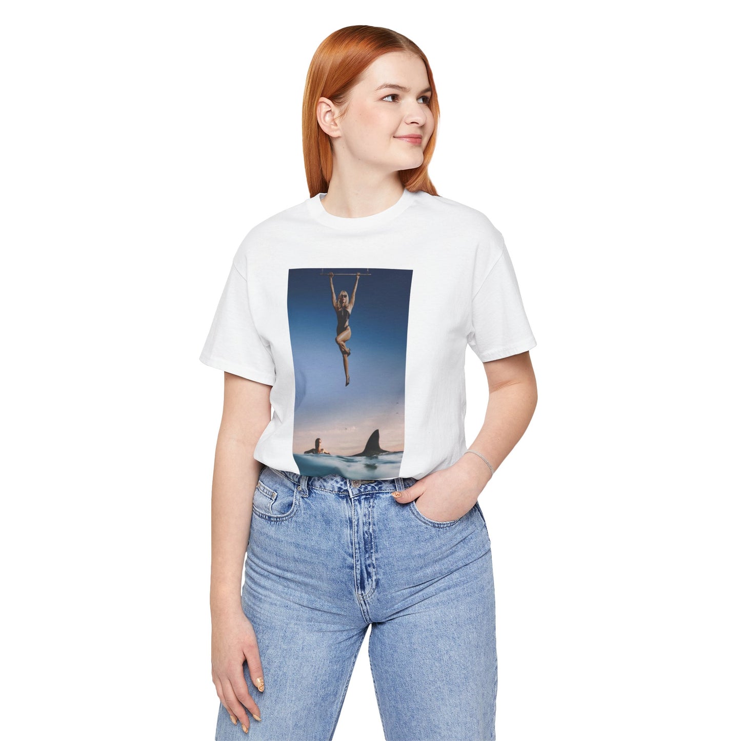 Dua Lipa x Miley (Radical Optimism Funny Spoof) Unisex Jersey Short Sleeve Tee