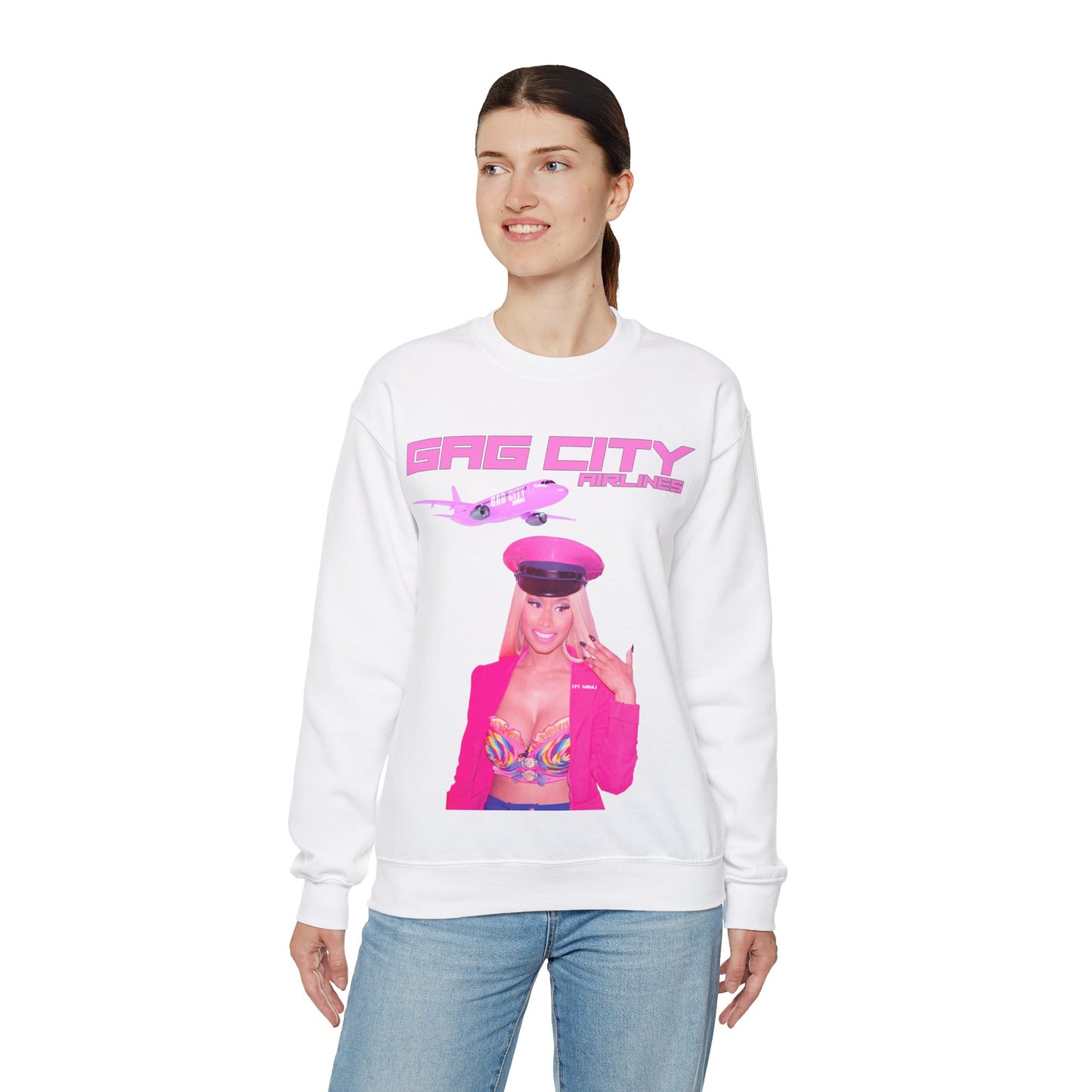 GAG CITY Airlines (Nicki Minaj Pink Friday 2 Tour) Sweatshirt