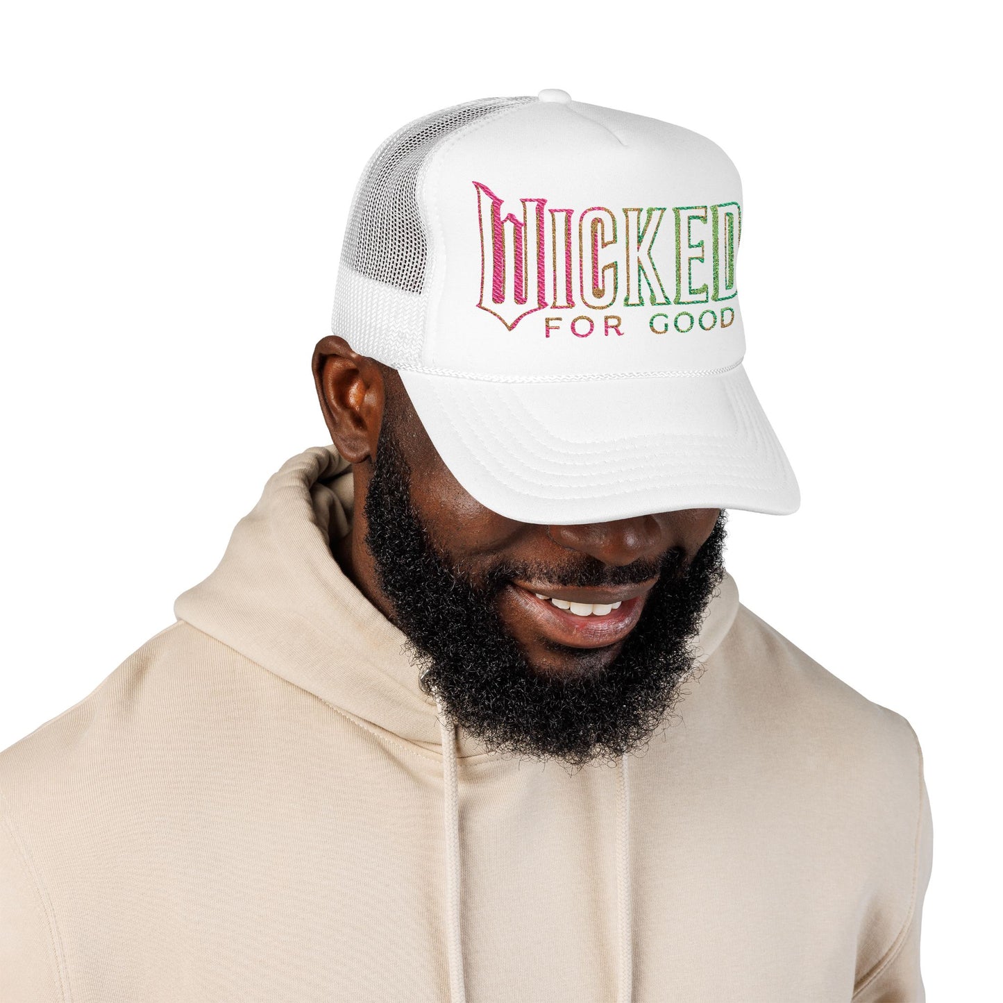 Wicked for good movie Trucker Mesh Cap