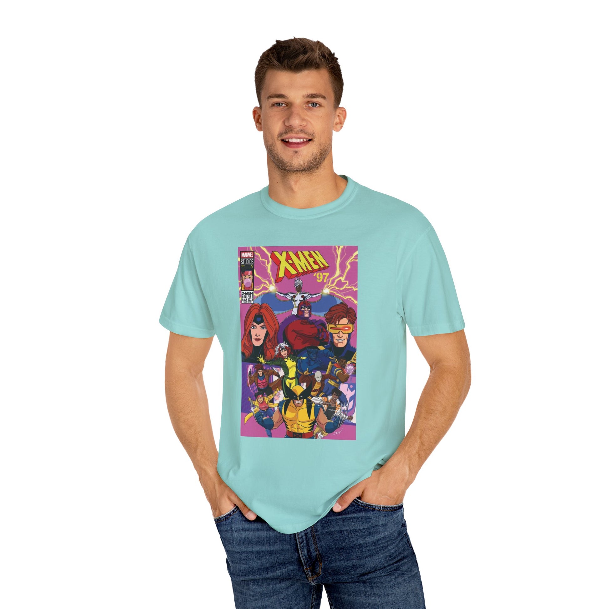 Xmen '97 retro Unisex Garment-Dyed T-shirt