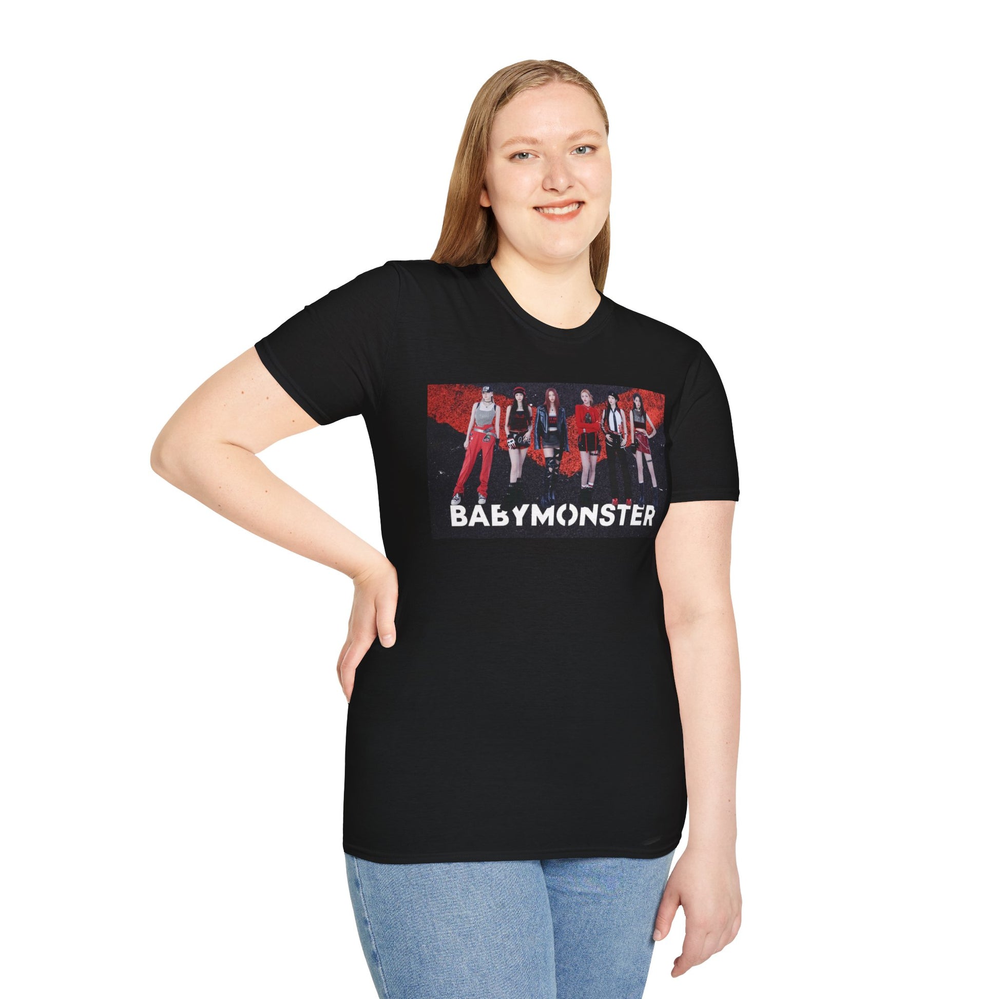 BABYMONSTER KPOP Batter up Unisex Softstyle T-Shirt