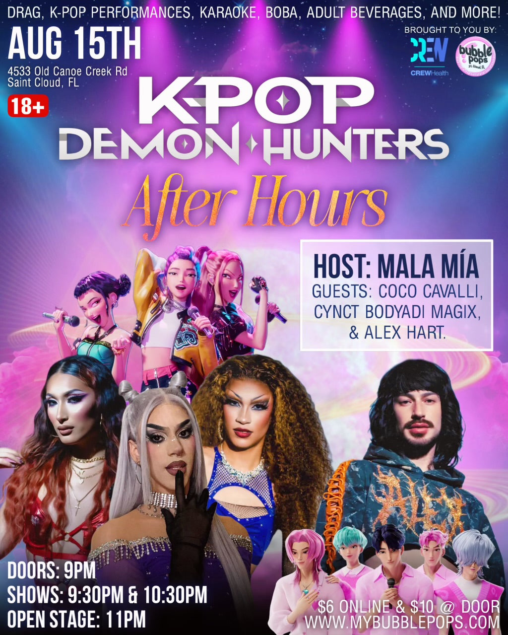 K-Pop After Hours! 18+ ($6 Cover)