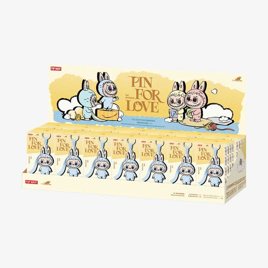 THE MONSTERS Pin for Love Series-Vinyl Plush Pendant Blind Box (Set)
