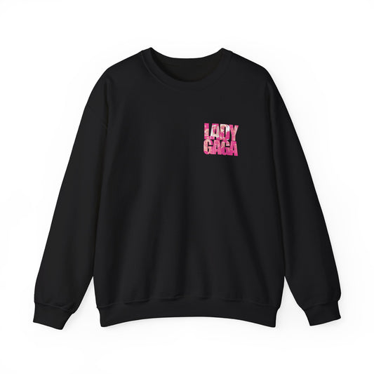 Lady Ga Ga Lg7 Eras Disease double sided Unisex Crewneck Sweatshirt