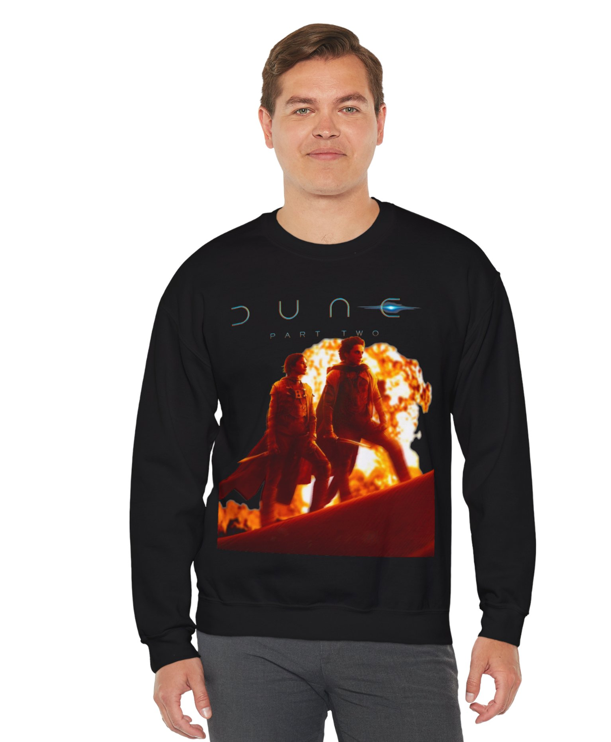 Dune 2 movie (Zendaya & Timothée) Sweatshirt