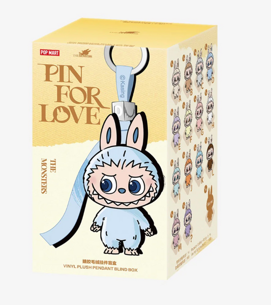 The Monsters: Pin For Love Series Vinyl Plush (A-Z)