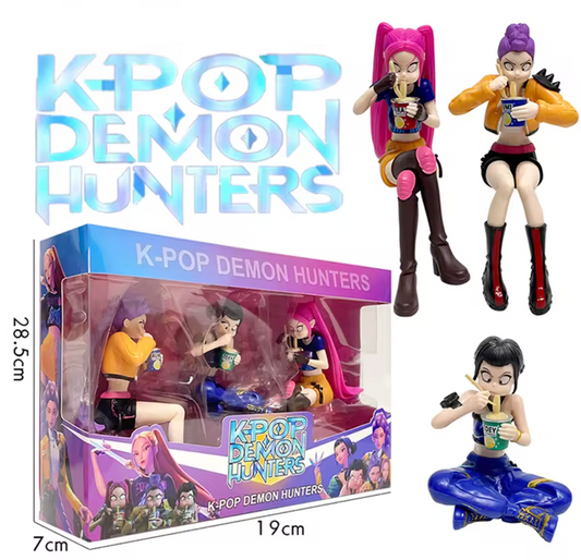 K Pop Demon Hunters Figurines (Eating Noodles) Box