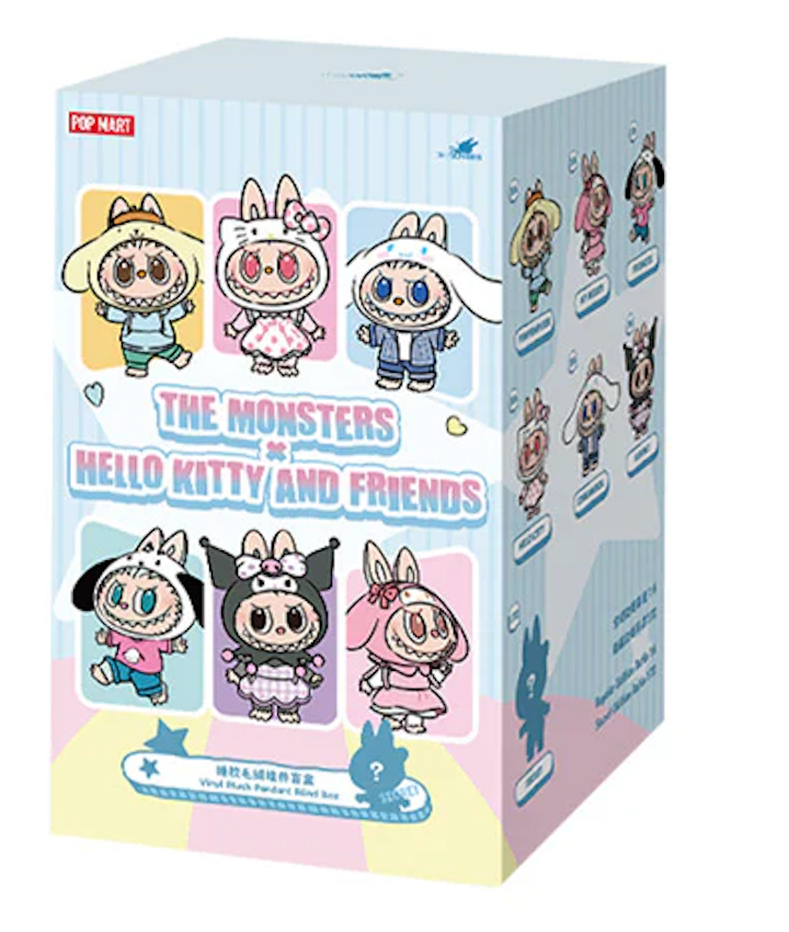 The Monsters: Labubu X Sanrio Hello Kitty & Friends Blindbox Orlando Central Florida Popmart miniso