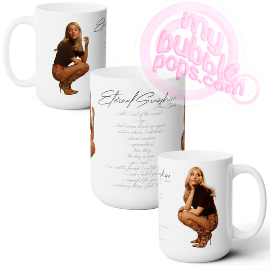 Eternal Sunshine Tracklist (Ariana Grande 2024) Ceramic Mug 15oz