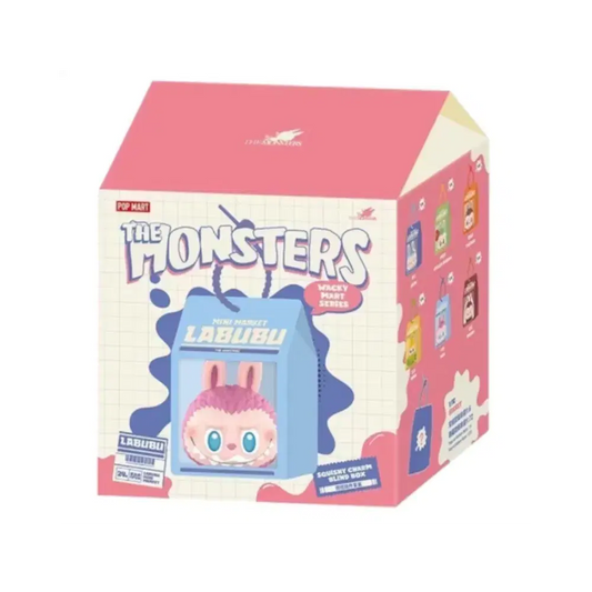 The Monsters Wacky Mart Labubu Squish Pendant Mystery Blind Box