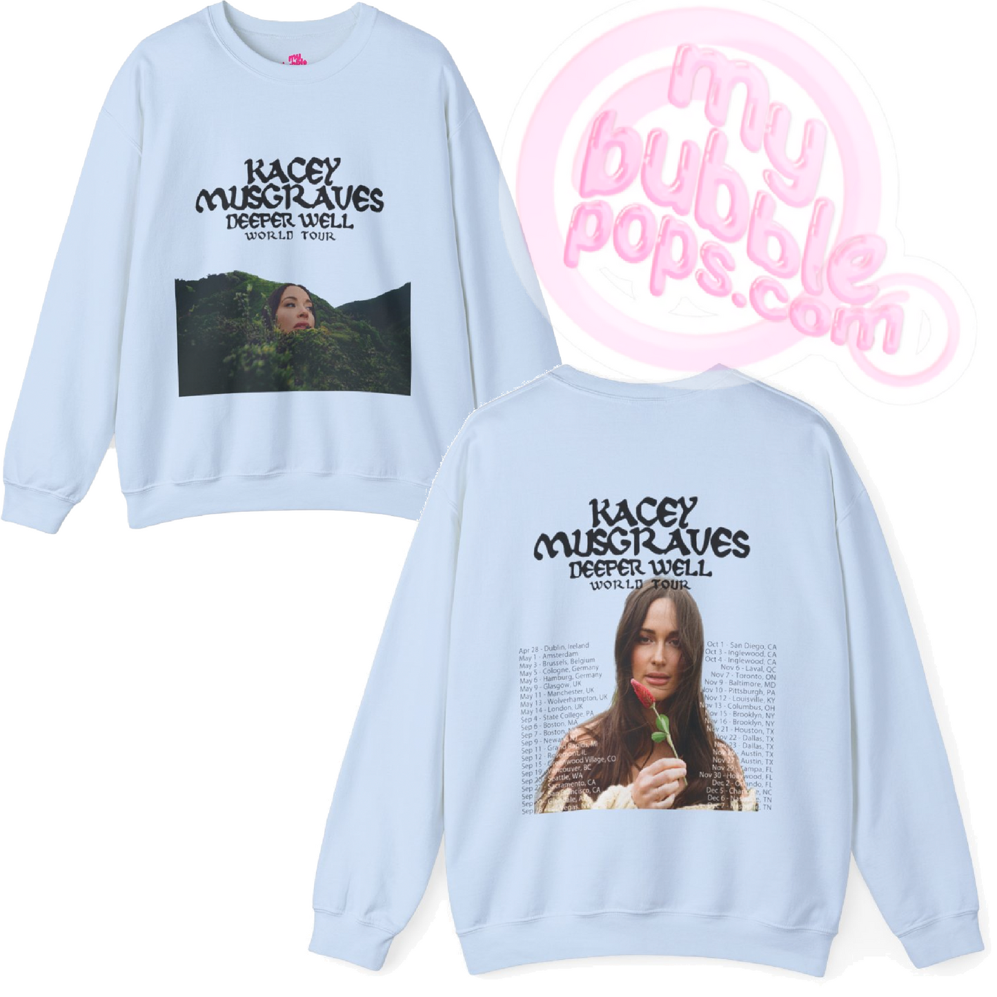 Deeper Well World 2024 Tour (Kacey Musgraves) Sweatshirt