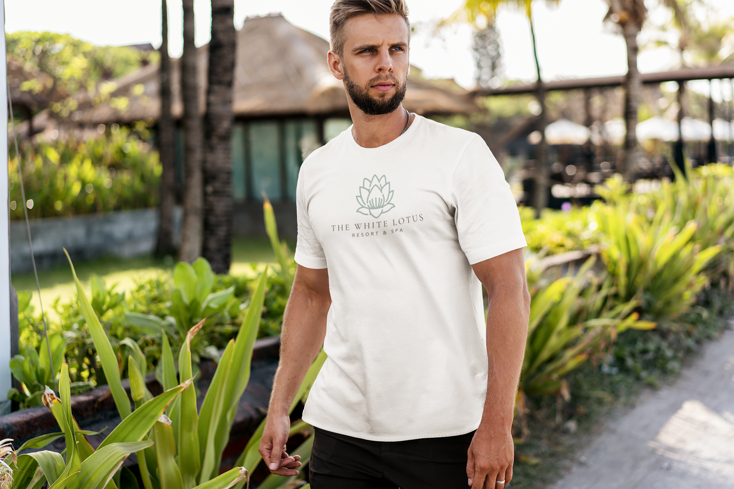 WHITE LOTUS resort & spa Unisex Softstyle tv series T-Shirt