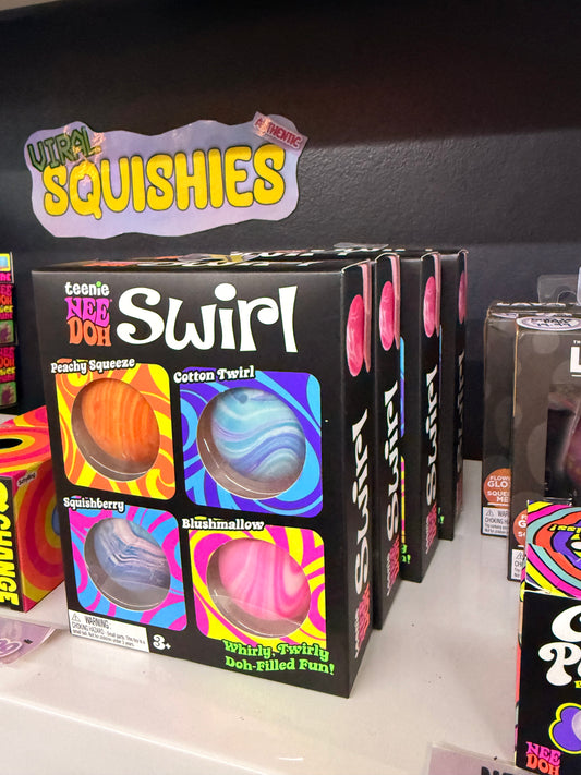 NeeDoh Mini Swirls 4 Pack official squishy orlando st cloud florida squish nee doh balls 2