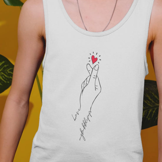 Love Mybubblepops unisex Tank Top