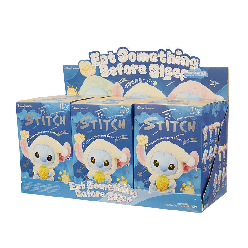 Stitch - Eat Something Before Bed - Plush Keychain (Blind Box)