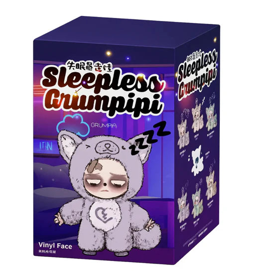Sleepless Grumpipi Vinyl Face Plush (Blind Box)