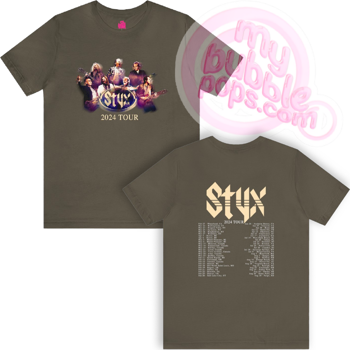 Styx 2024 Tour Shirt