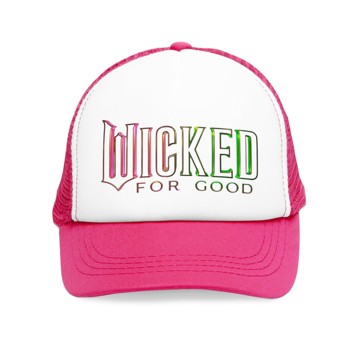 Wicked for good movie Trucker Mesh Cap